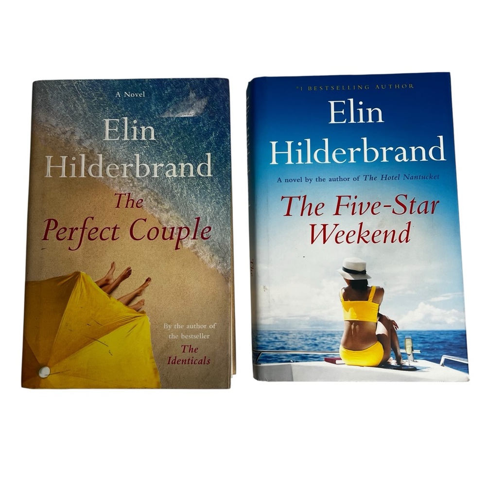 Elin Hilderbrand Books Lot /2 “The Perfect Couple”/“The Five-Star Weekend”
